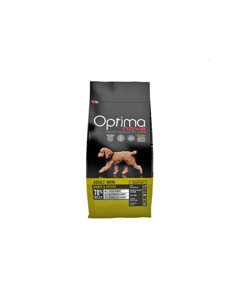 Optima Nova Adult Mini G.F. Conejo 2kg optima-nova-adult-mini-g-f-conejo-2kg