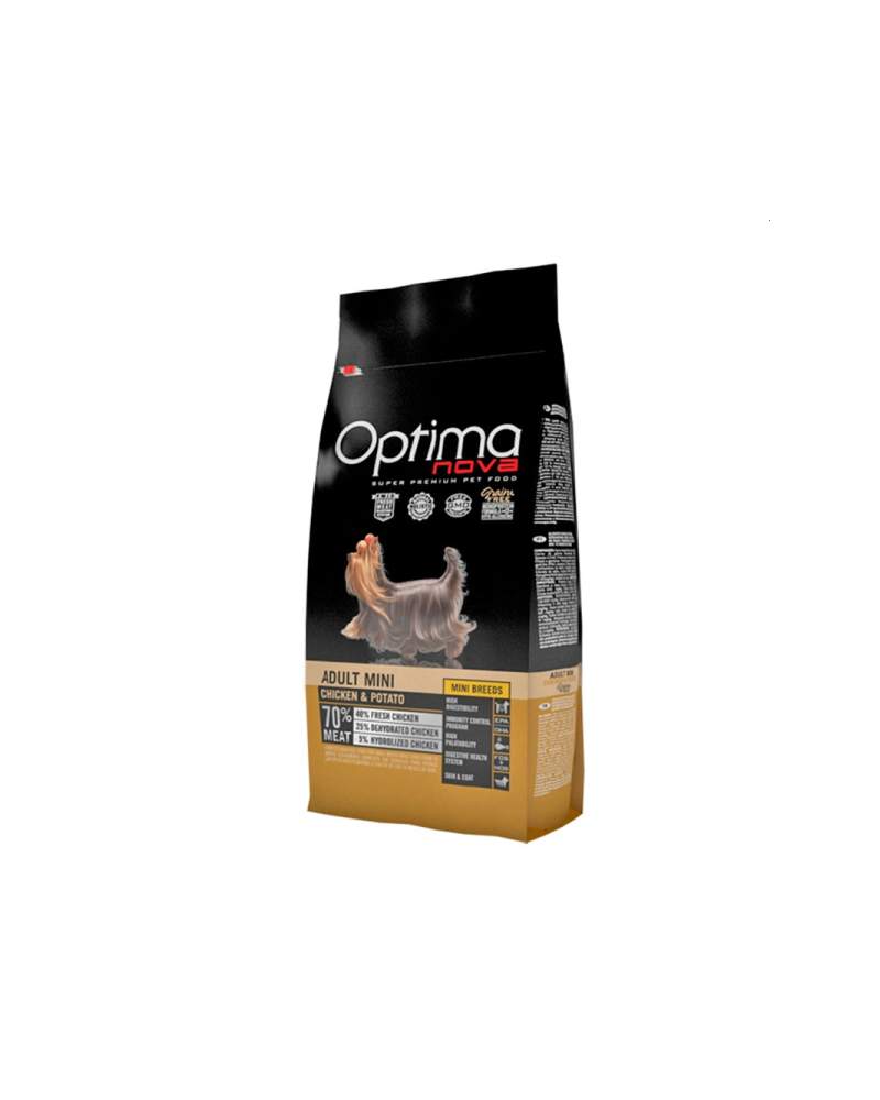 Optima Nova Adult Mini G.F. Pollo 800 Grs optima-nova-adult-mini-g-f-pollo-800-grs