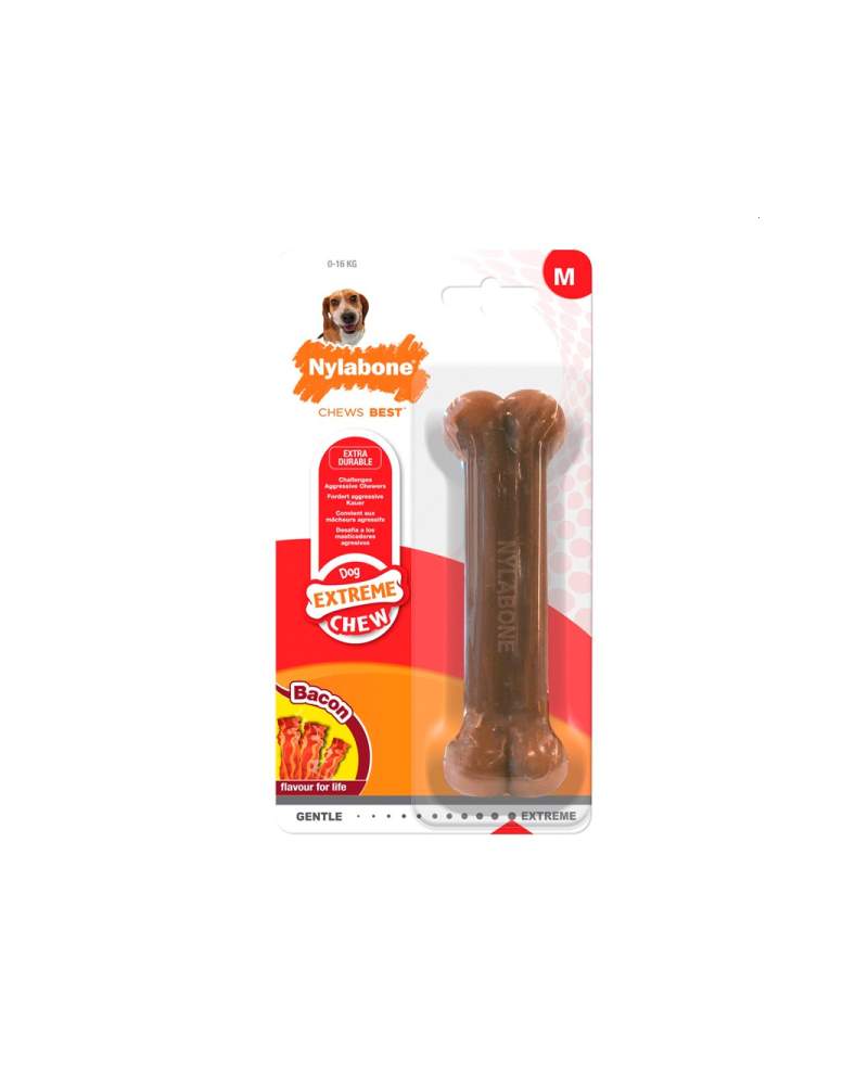 Nylabone Dura Chew Bacon M nylabone-dura-chew-bacon-m