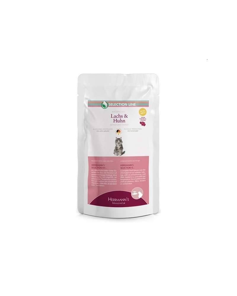 Herrmanns Selection Cat Salmón Y Pollo 100 Grs herrmanns-selection-cat-salmon-y-pollo-100-grs