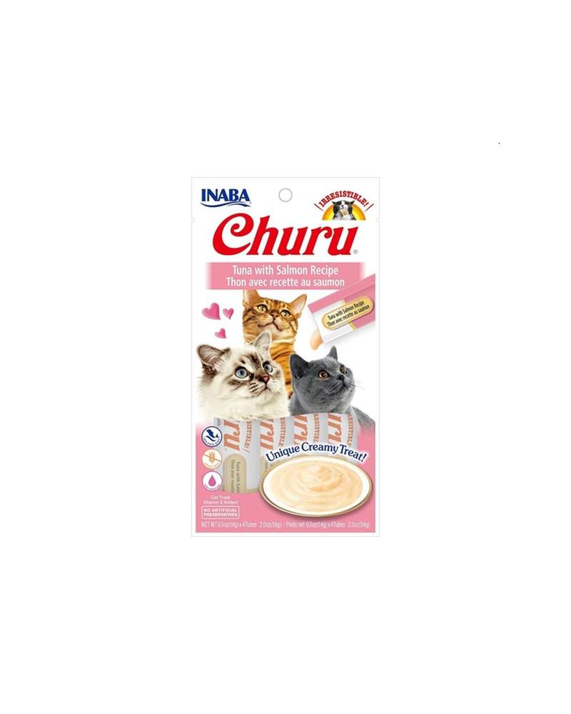Inaba Churu Cat Atún Y Salmón 14 Grs X4 inaba-churu-cat-atun-y-salmon-14-grs-x4