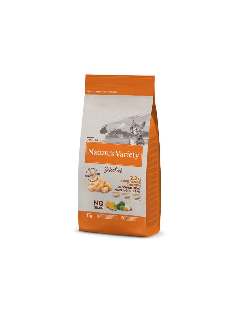 Nature´S Variety Cat Selected Kitten Fr Chicken 7kg natures-variety-selected-kitten-7-kg