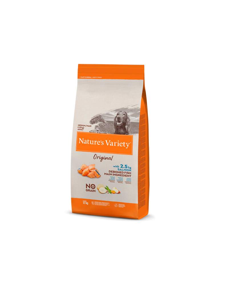 Nature´S Variety Dog Original Ng Med Adlt Salmon 10kg nature-s-variety-dog-original-ng-med-adlt-salmon-10kg