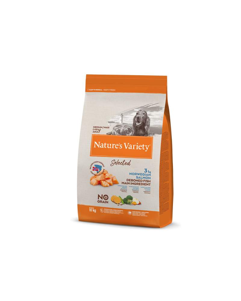 Nature´S Variety Dog Selected Med Adlt No Salmon 10kg nature-s-variety-dog-selected-med-adlt-no-salmon-10kg